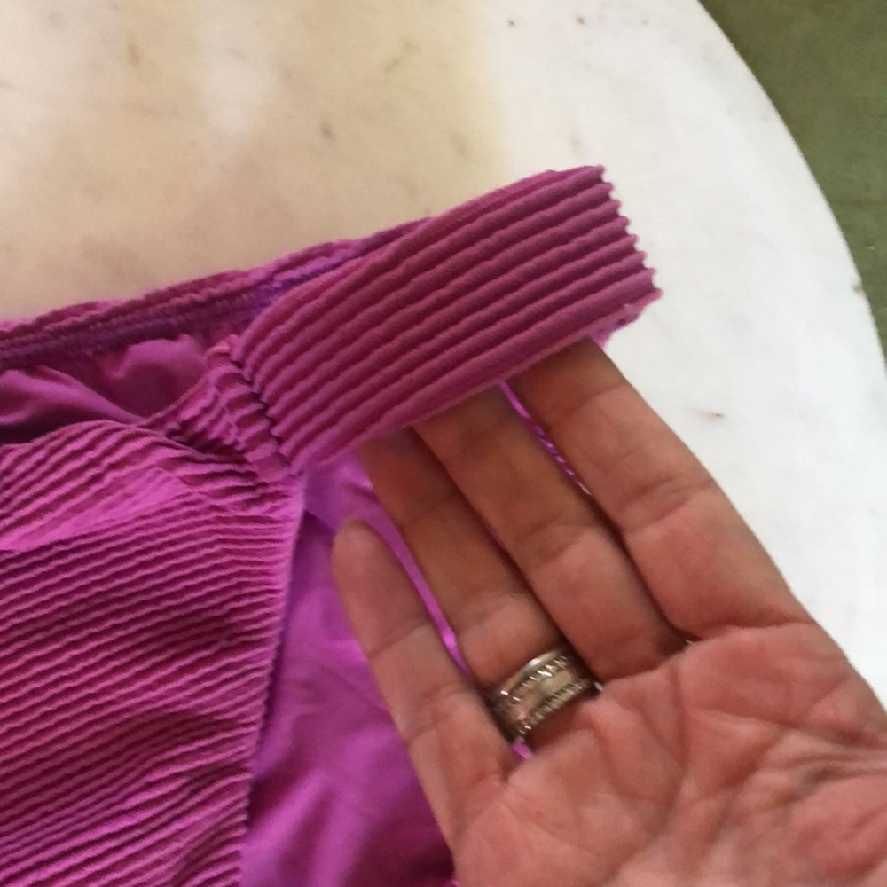 Vix Magenta Ribbed Bikini Bottom - Picture 9 of 10